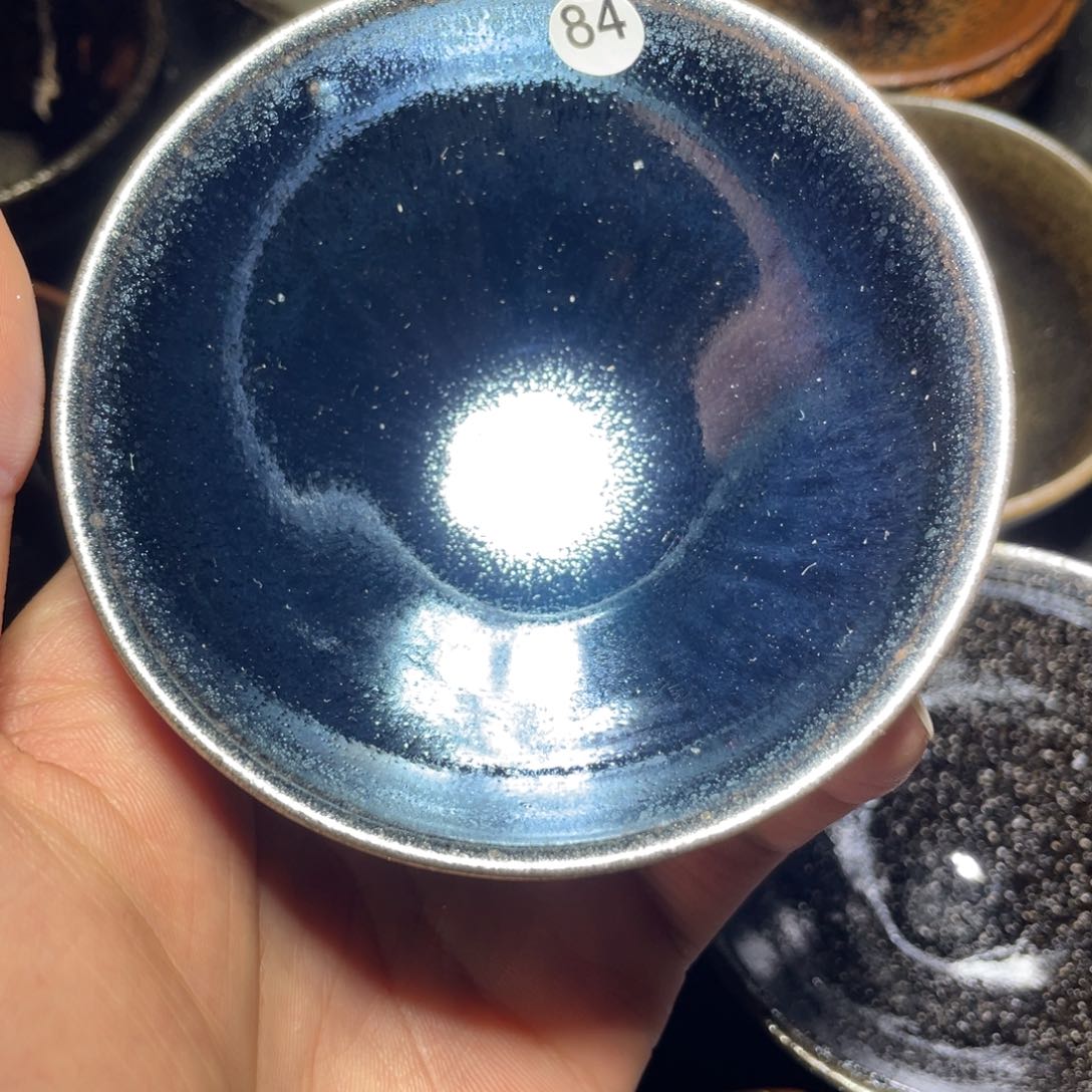 茶盏微瑕建盏柴烧主人杯
