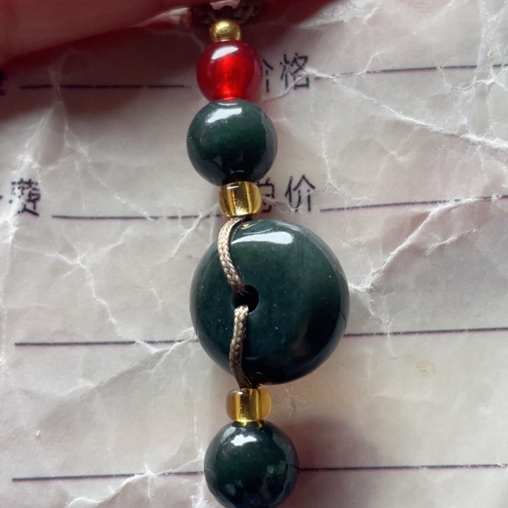 和田玉未镶嵌挂件豆**哥