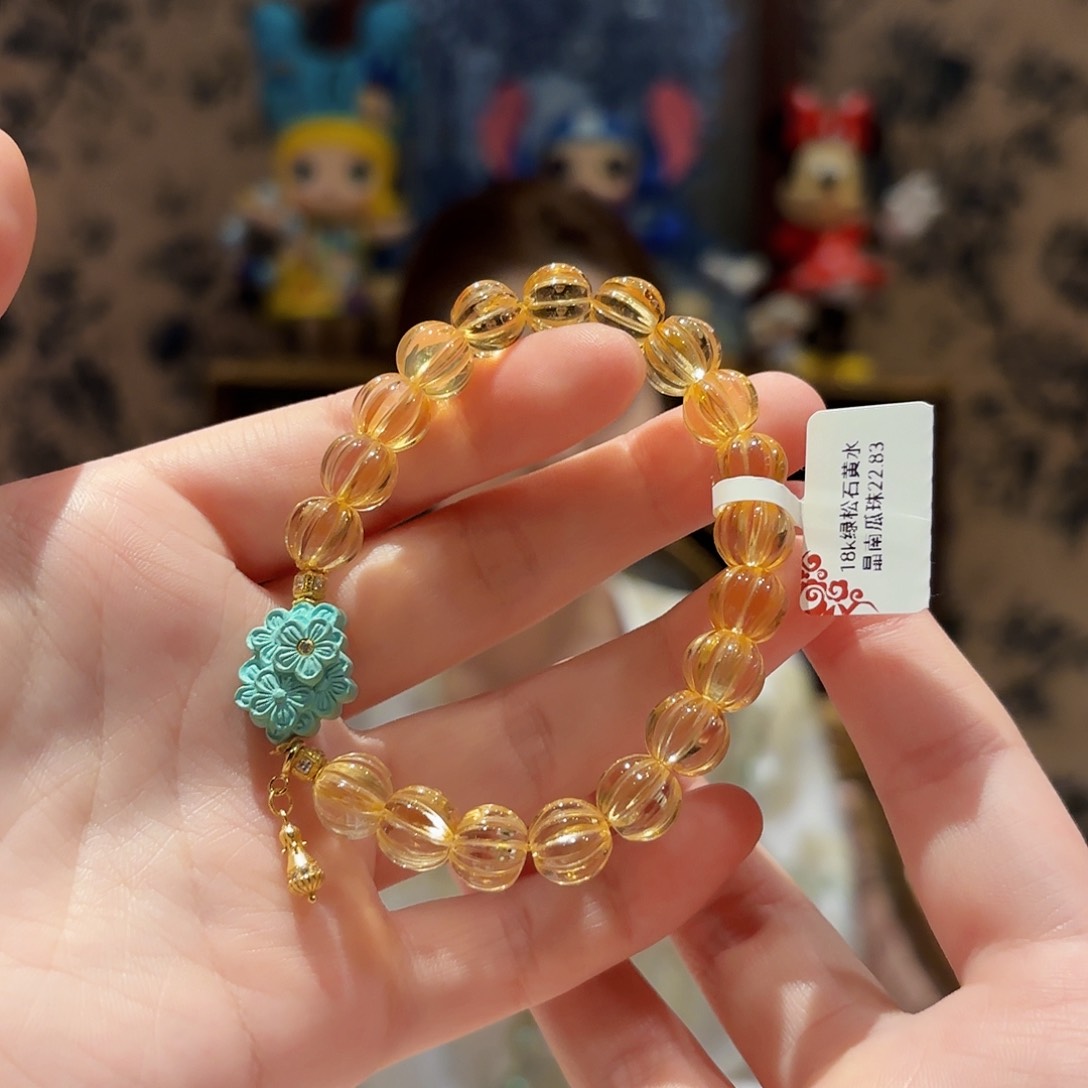 未镶嵌手链水晶手串