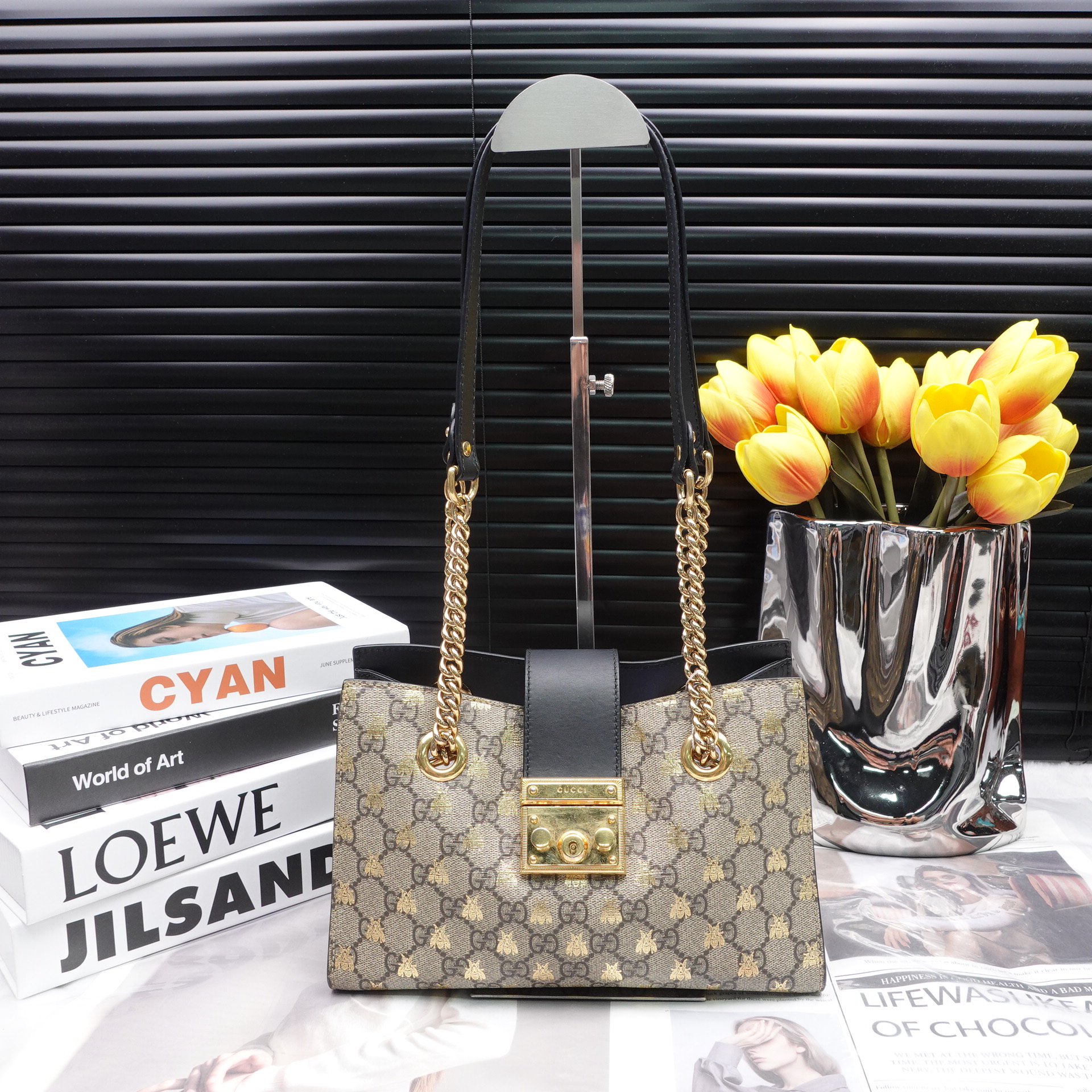 95新 GUCCI/古驰 单肩包/T10222366