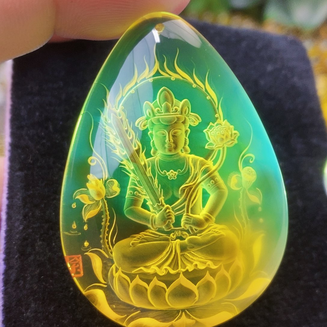 【闪购商品】金珀吊坠(不含链)未镶嵌