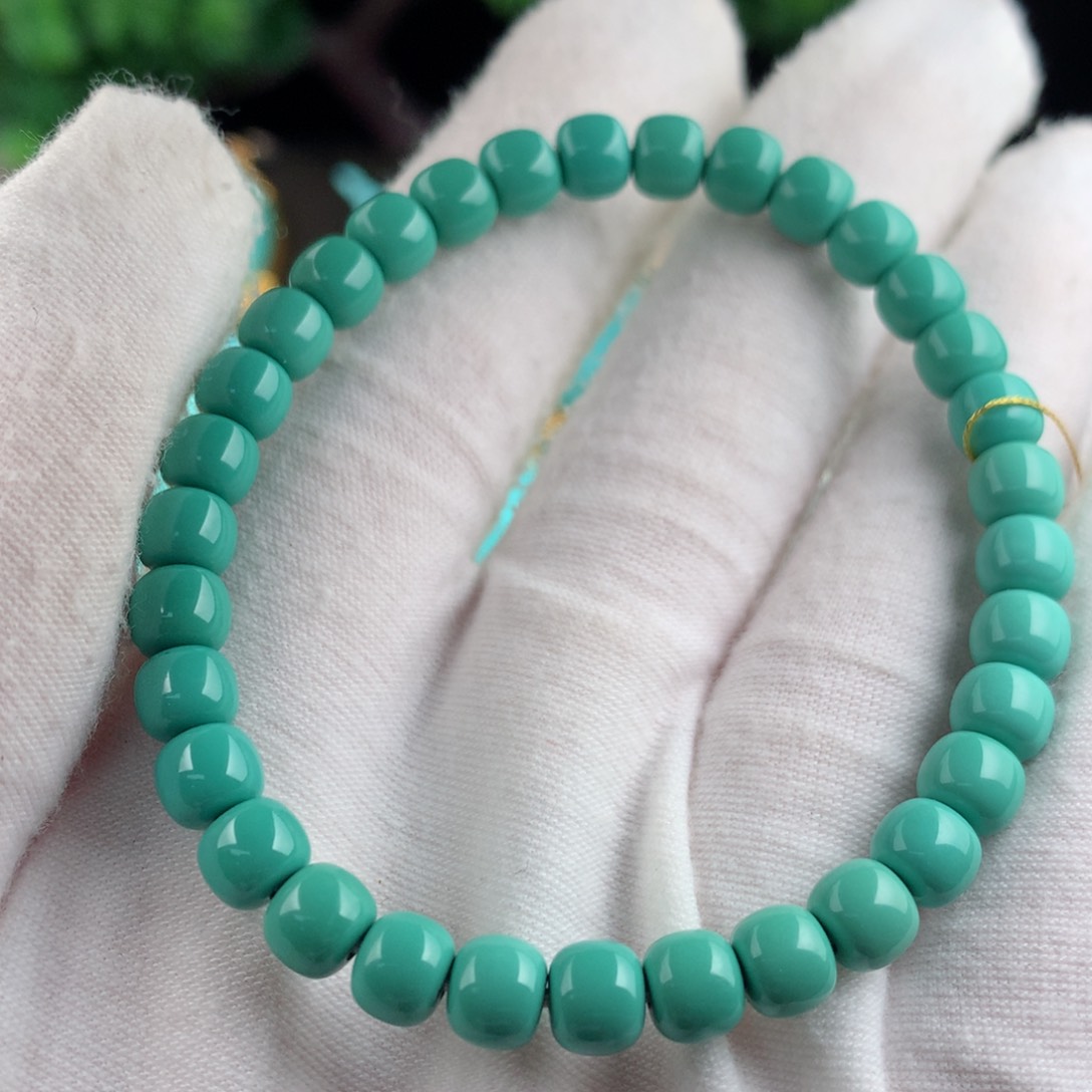 【闪购商品】绿松石单圈手串卡6.2未镶嵌