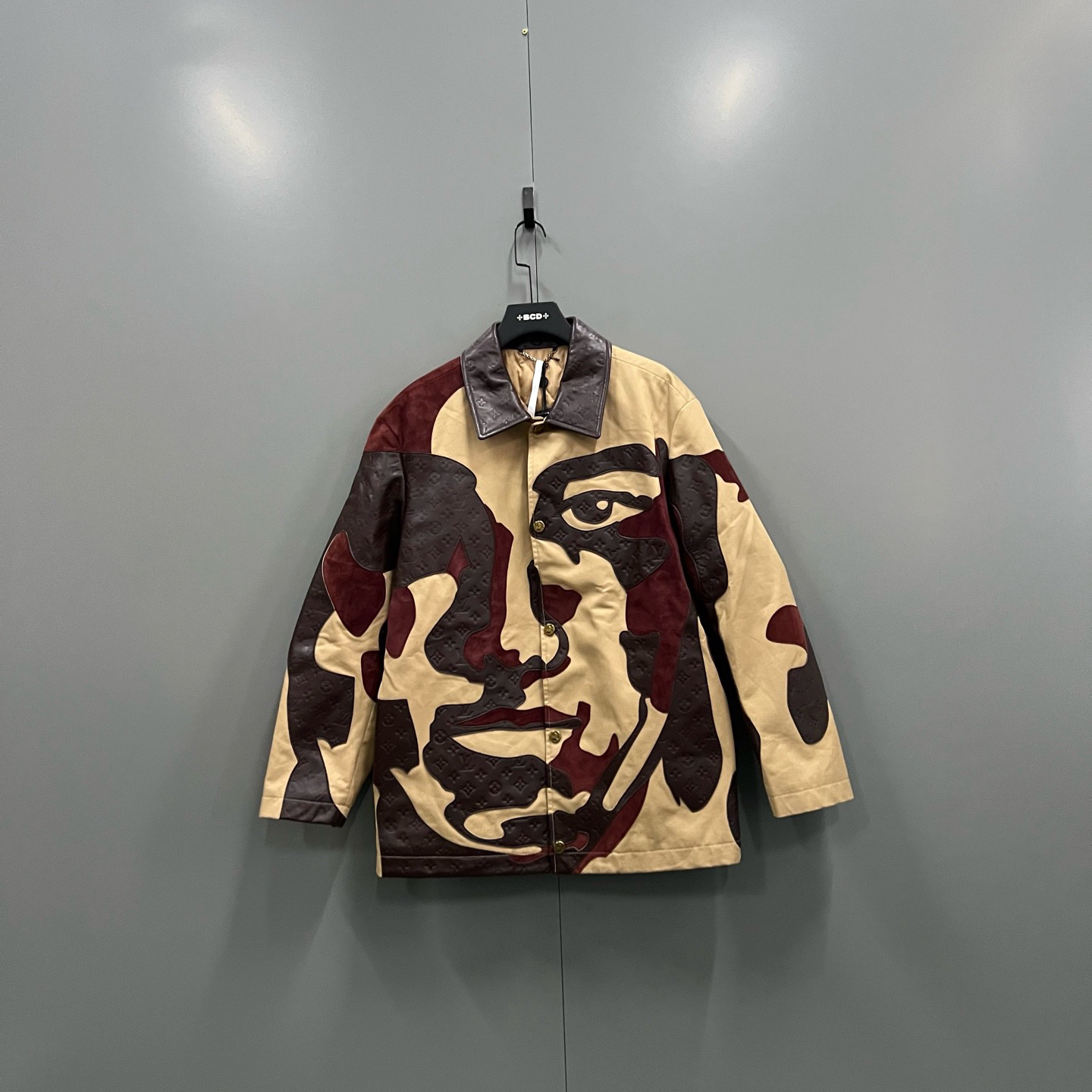 未使用 LouisVuitton/路易威登 J25 拼贴人像图案夹克 012909