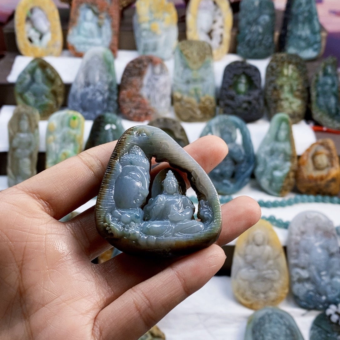 定制翡翠未镶嵌翡翠定制链接