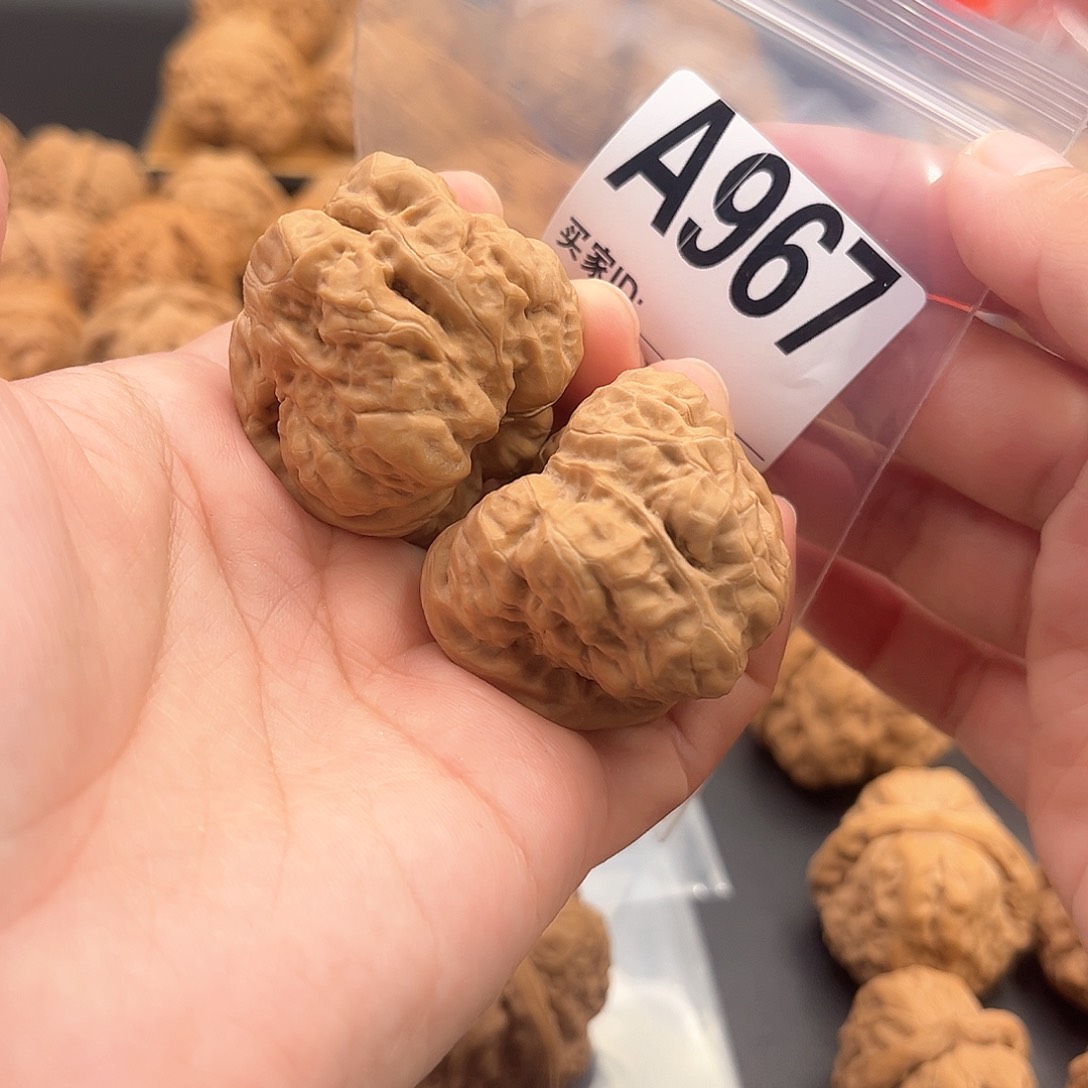 文玩核桃把件蛙蛙精品39肚42