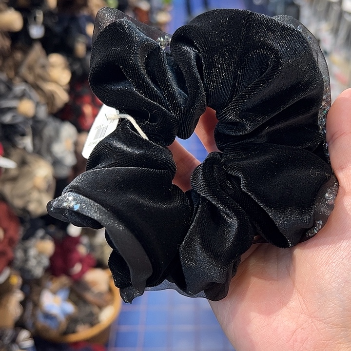 布艺铁合金金丝绒大圈带钻