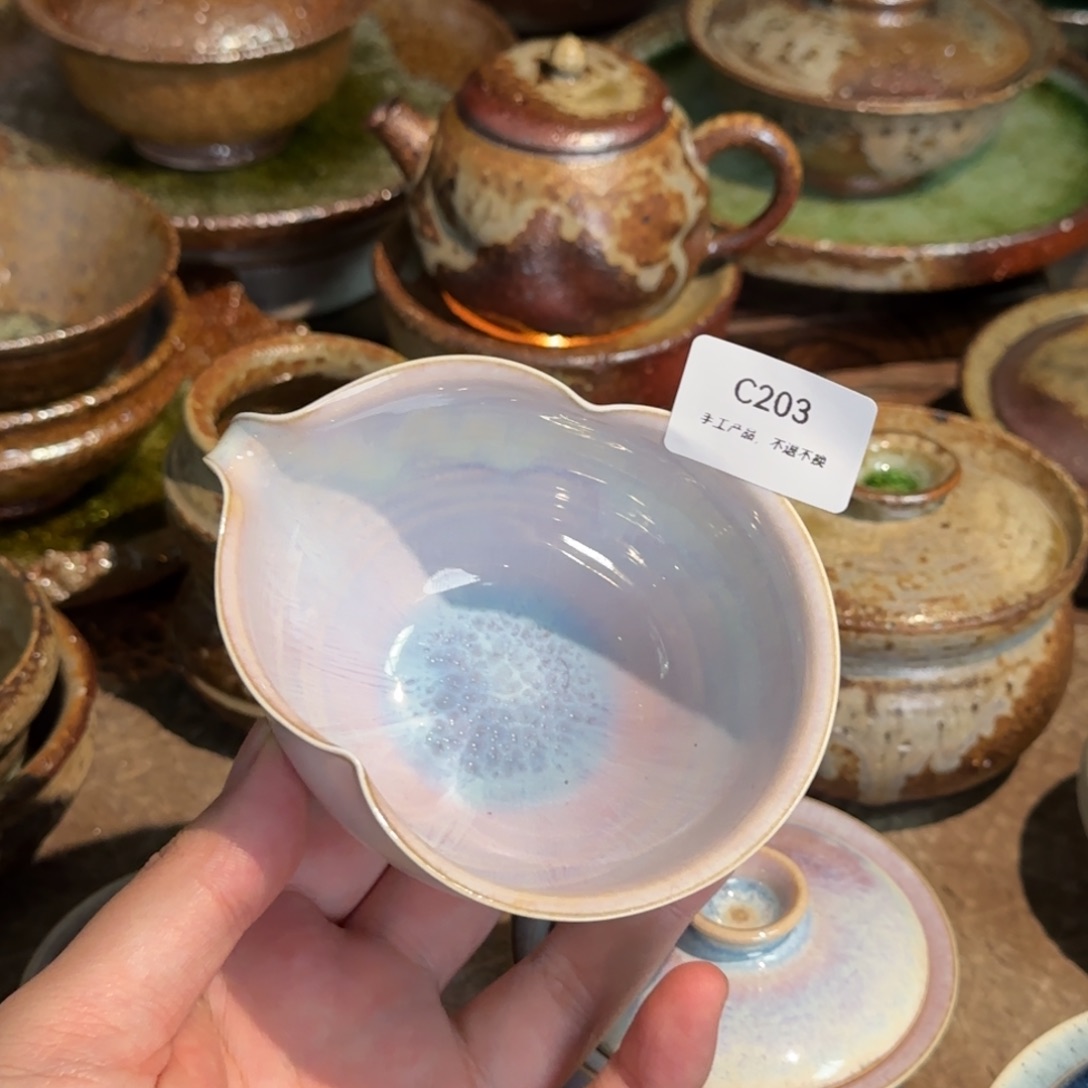 C203破碎感泥料非柴烧