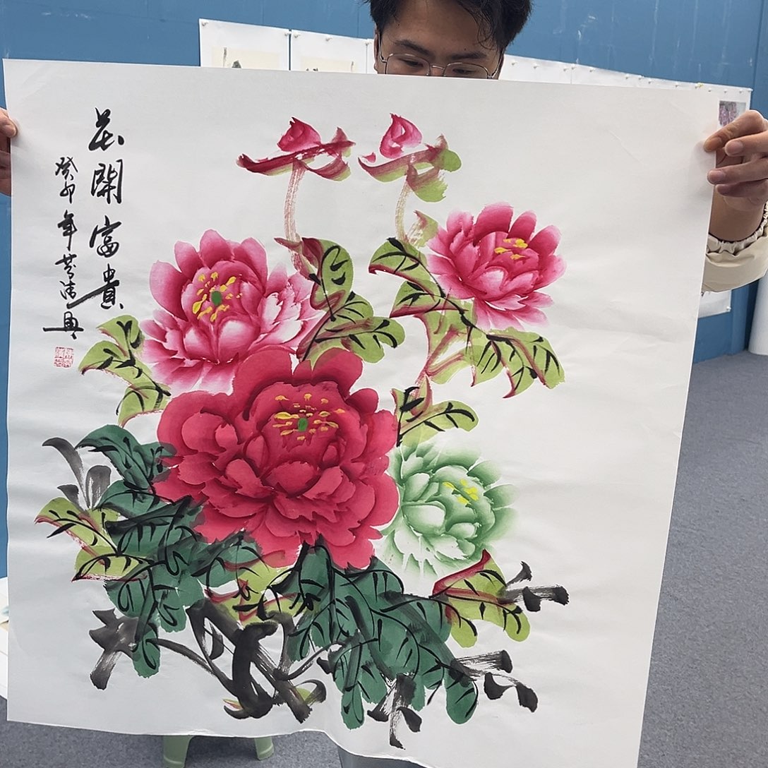 国画纯手绘作品欣赏