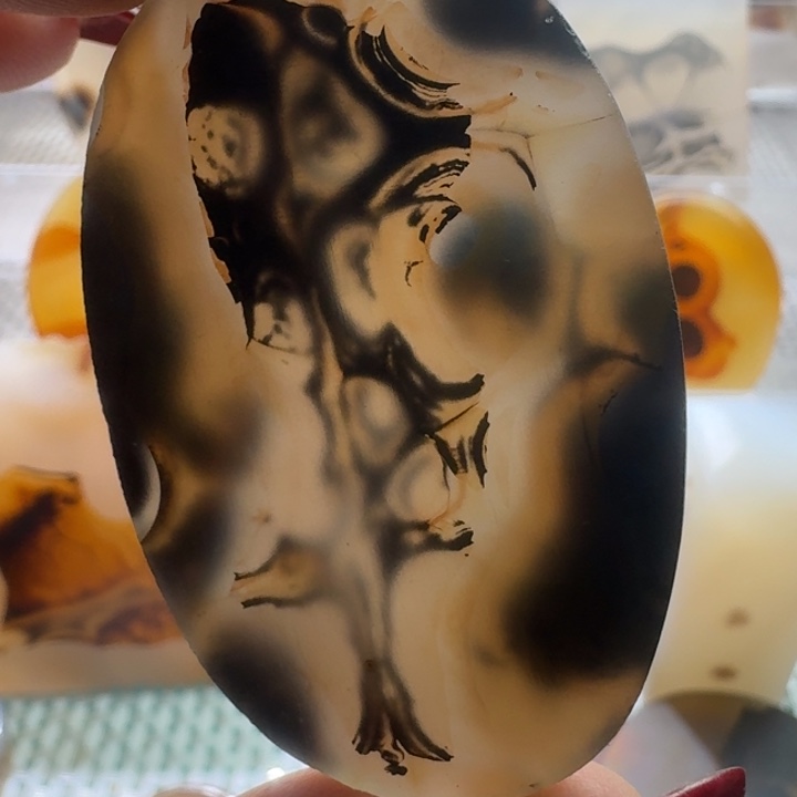 玛瑙/玉髓未镶嵌项链