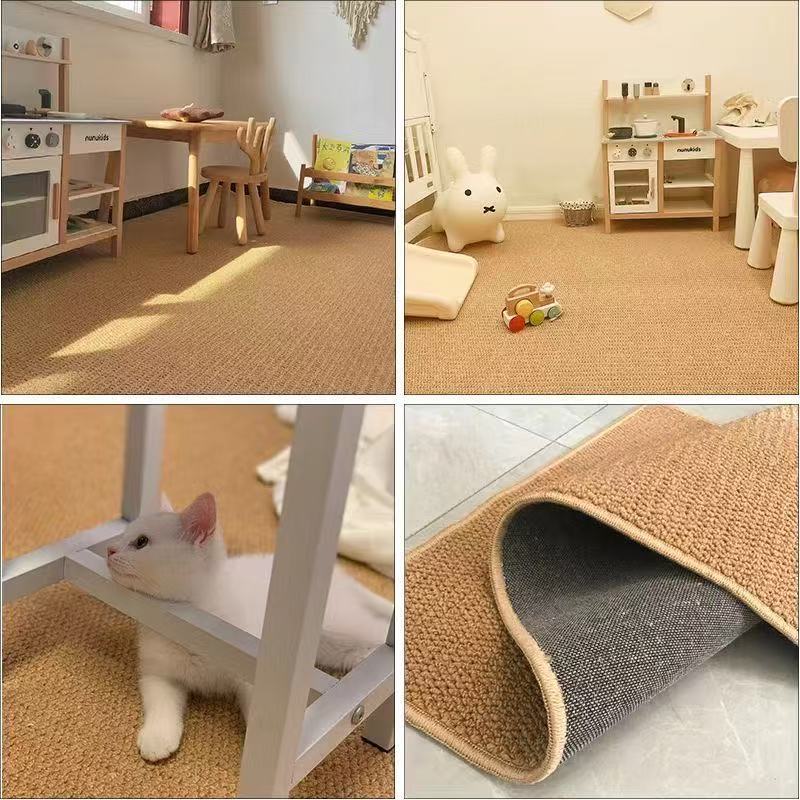 剑麻猫抓板地垫防猫抓不掉屑可作猫狗睡垫加大号