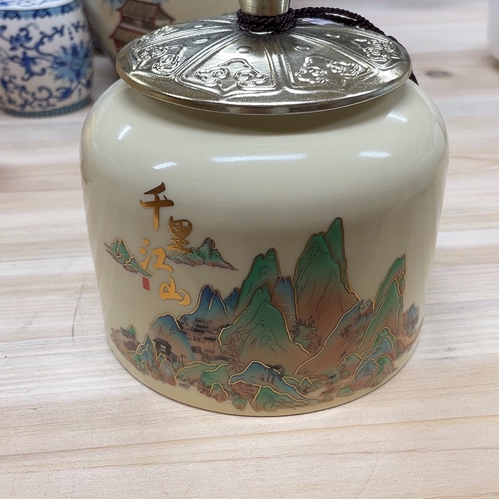陶瓷罐茶叶罐密封罐