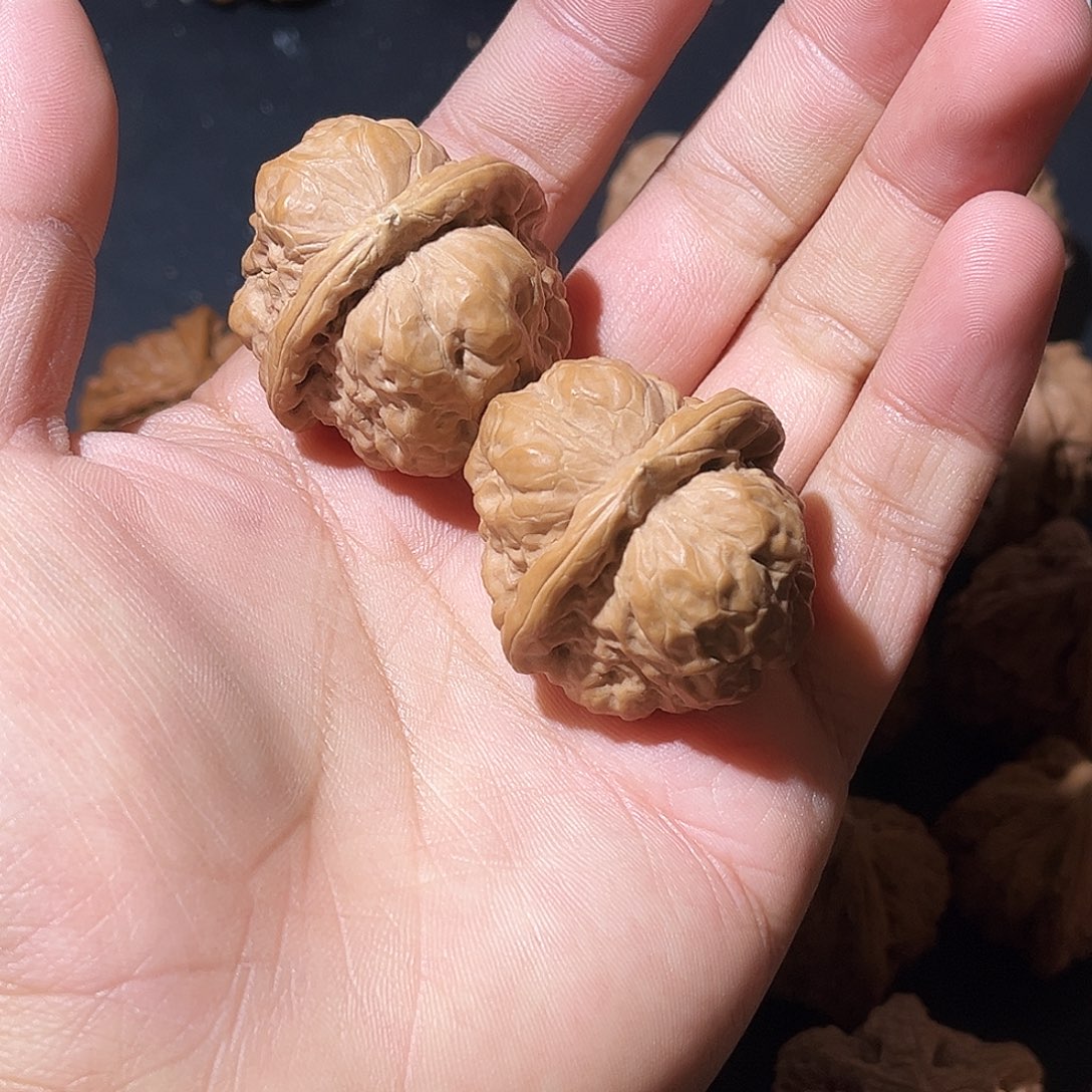 好***.核桃蛤蟆头文玩娃娃