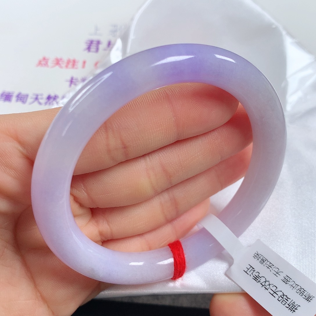 翡翠手镯未镶嵌 圆条①①⑨