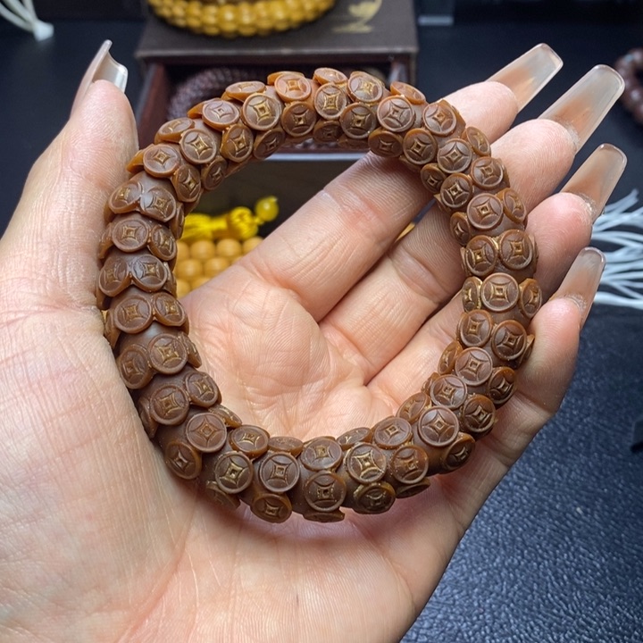 猴头核桃吊坠猴头