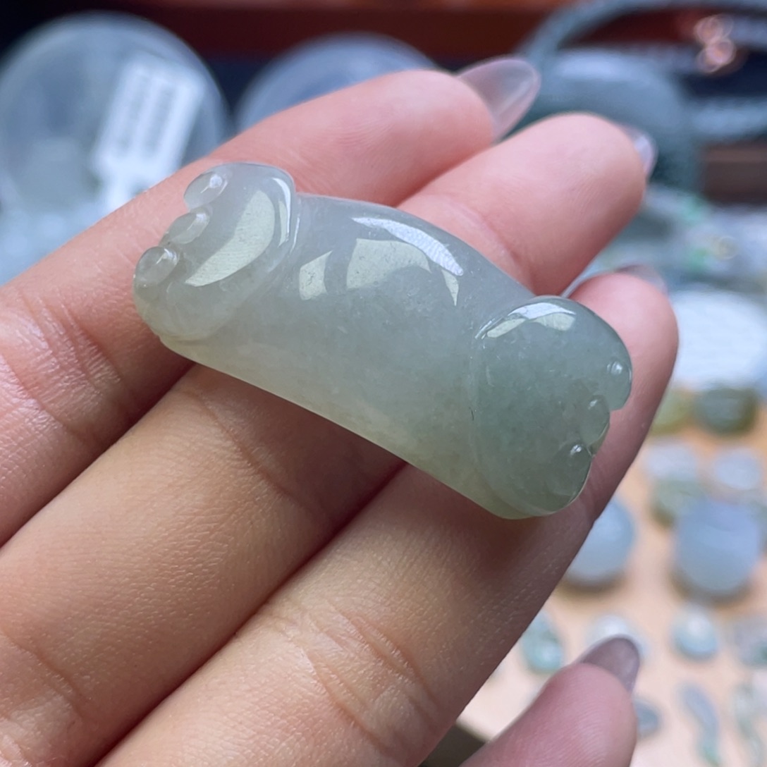 颈饰未镶嵌翡翠翡翠