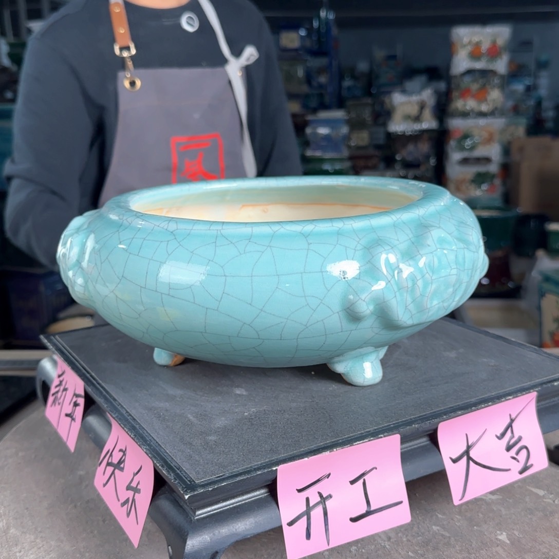 一风堂石湾花盆。