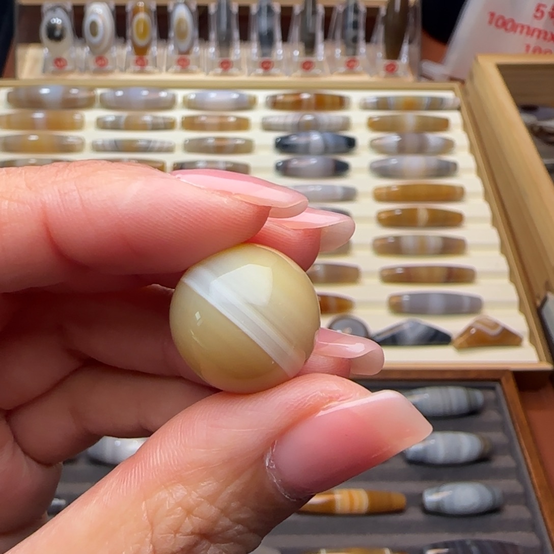 玛瑙/玉髓锁骨未镶嵌