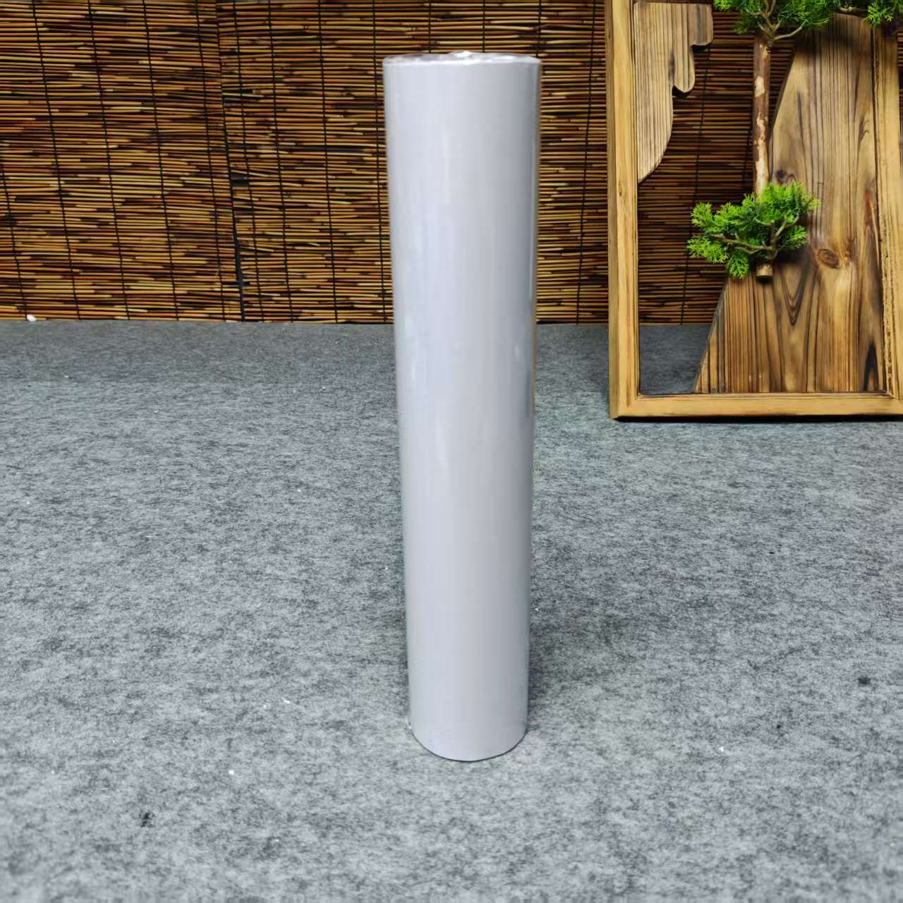 【草木染】紫罗兰草木染 半生熟 书法作品长卷 微瑕处理