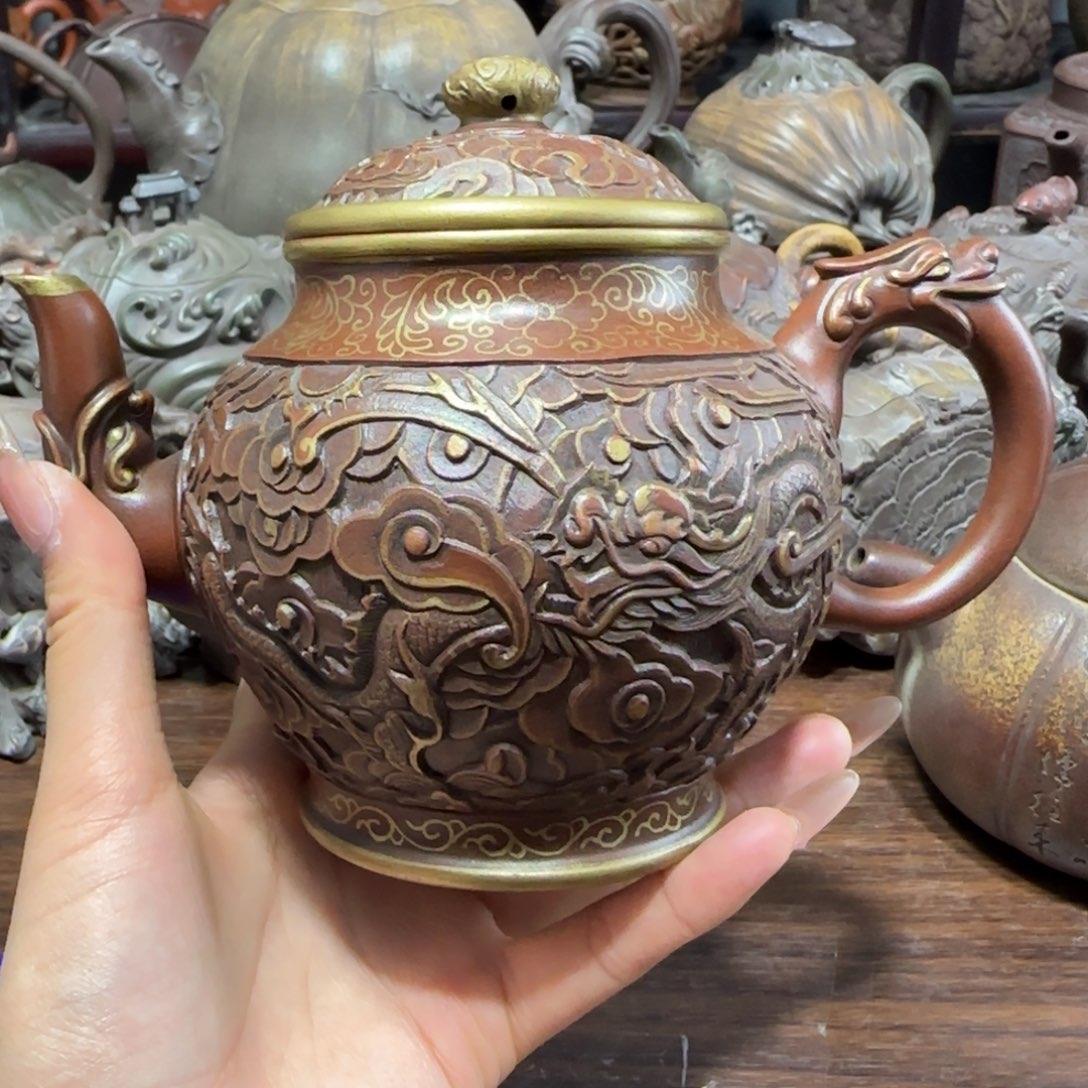 紫砂茶壶祖****骨紫砂壶