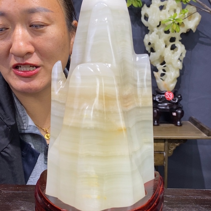 石材精品古青石摆件