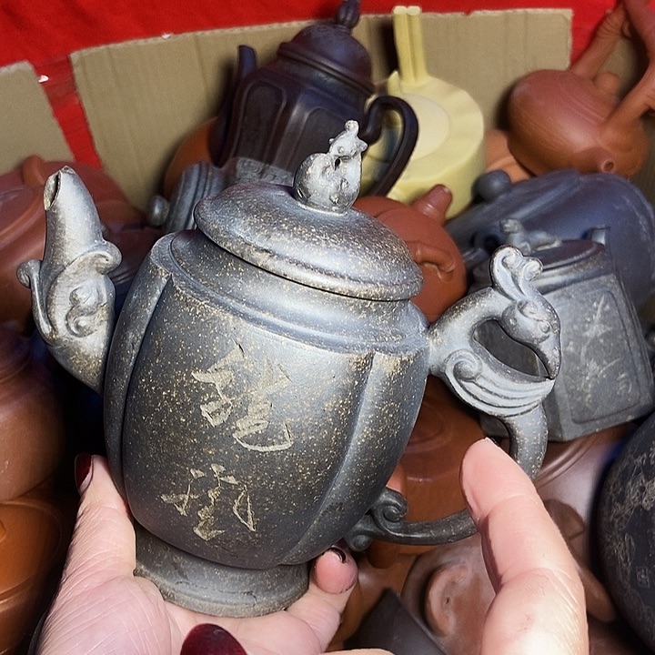 全手工制作宜兴紫砂壶