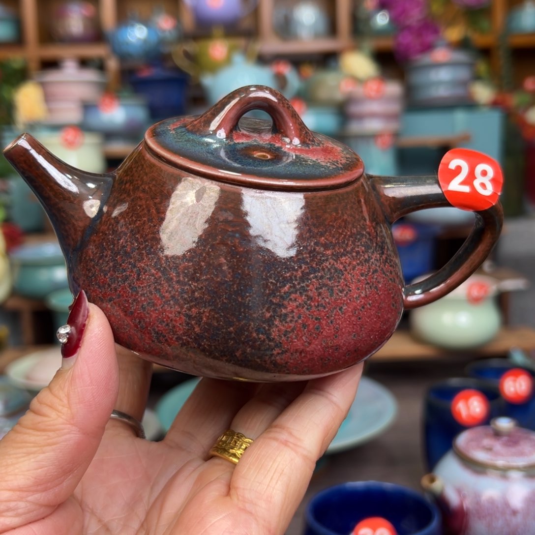 手工制作手拉坯工艺茶具