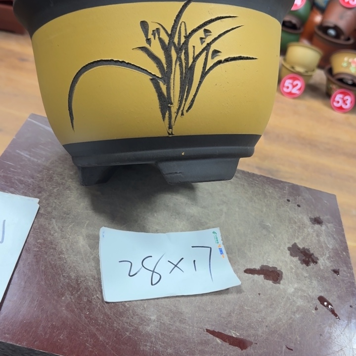 X***C紫砂花盆破损包赔