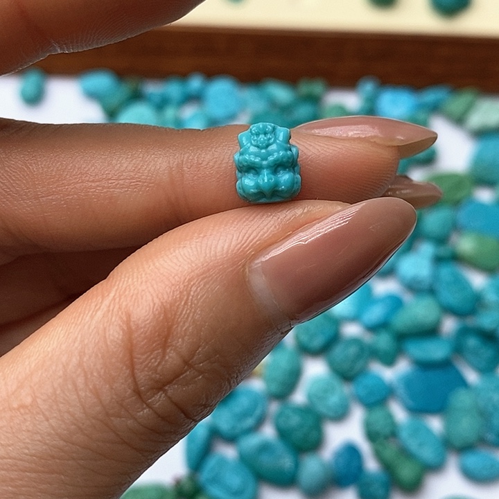 绿松石珠宝奇石未镶嵌