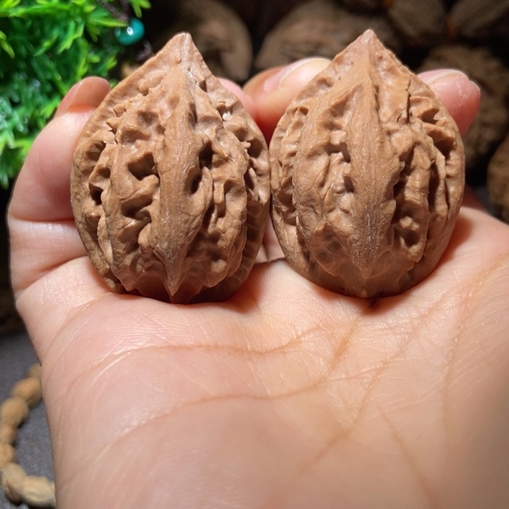 把件文玩核桃东北楸子小雪81