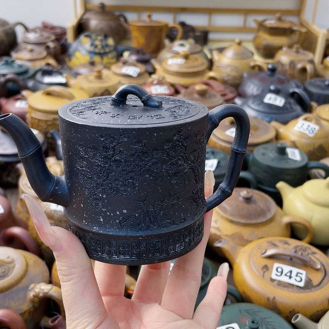 茶壶紫砂紫砂微瑕