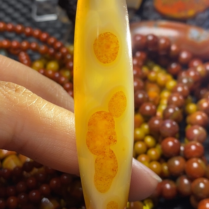 玛瑙/玉髓颈饰未镶嵌就***串