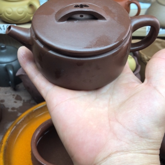 茶壶紫砂紫泥汗瓦150豪升左右