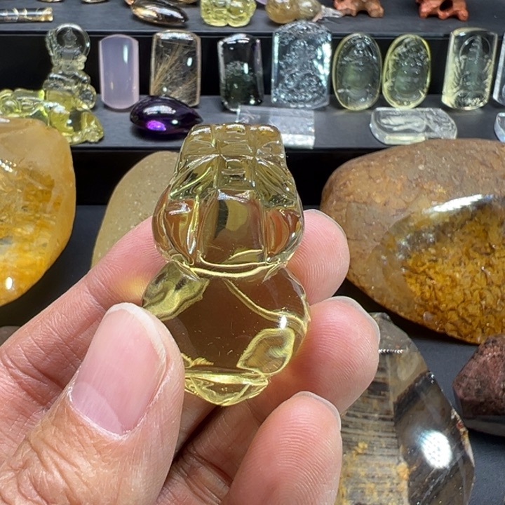 水晶大型摆件（非配饰）未镶嵌基**拉