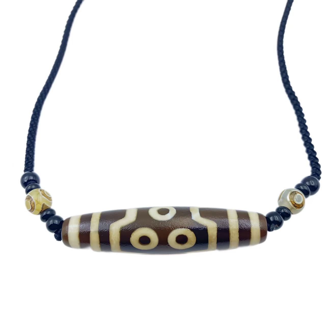 藏收级精工七Y复古风化珠珠项链Y2214-Y2157-多样性发