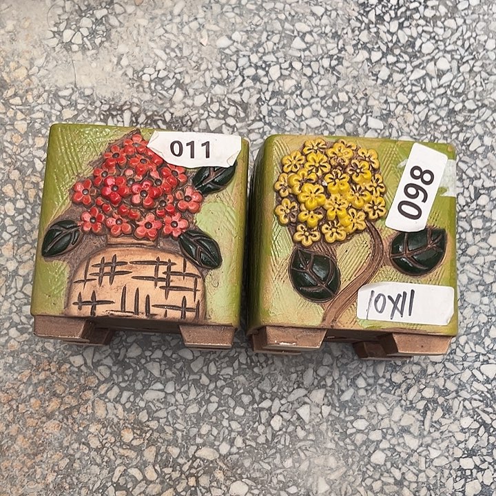 粗陶材质多肉花盆