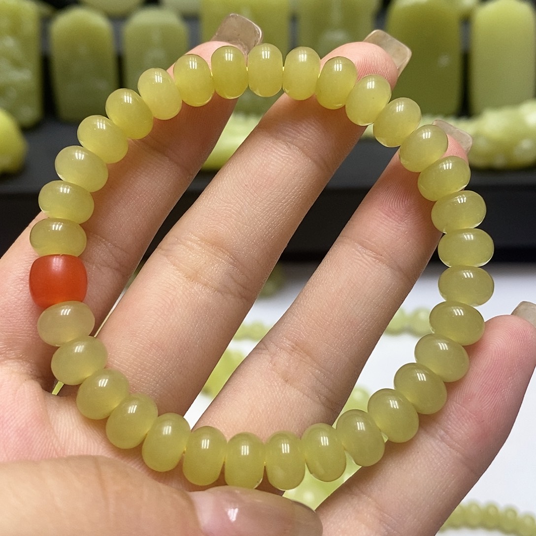 未镶嵌手串和田玉