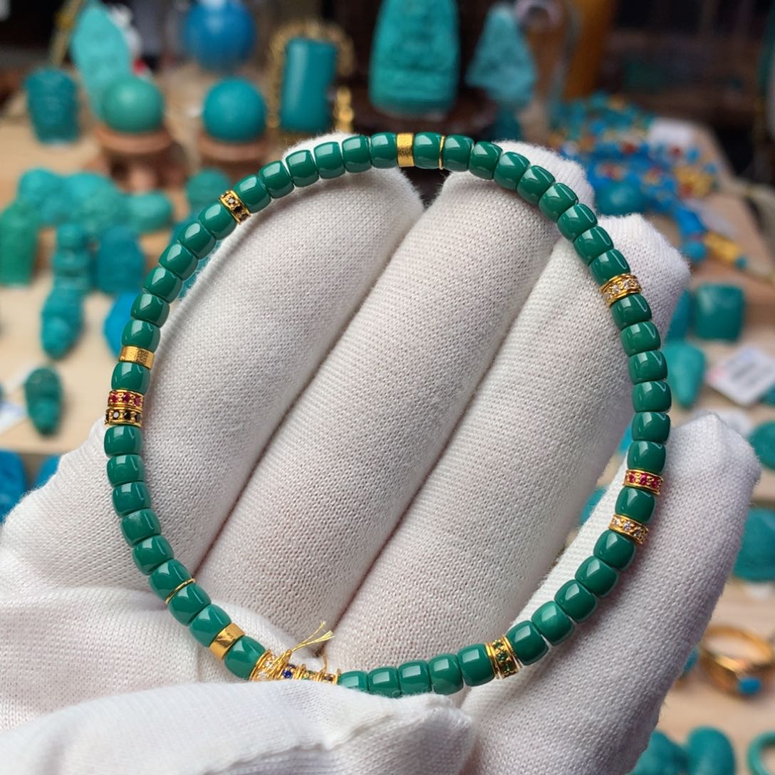 绿松石珠宝奇石未镶嵌