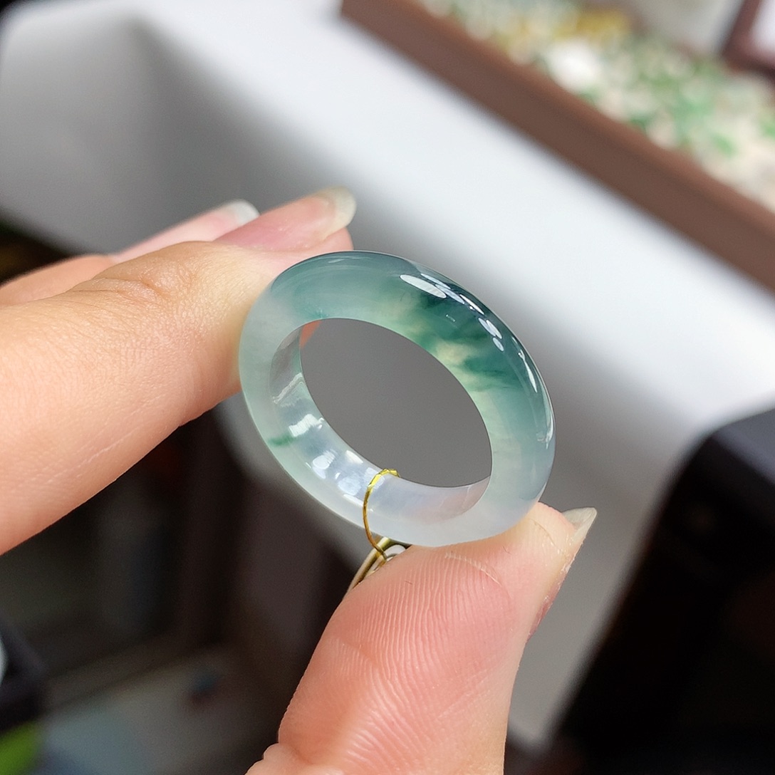 翡翠戒指未镶嵌21号