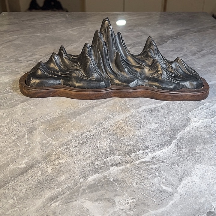 飘***然奇石茶宠鱼缸文房摆件