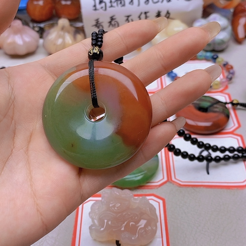 【闪购商品】未镶嵌玛瑙/玉髓珠宝半成品s****7