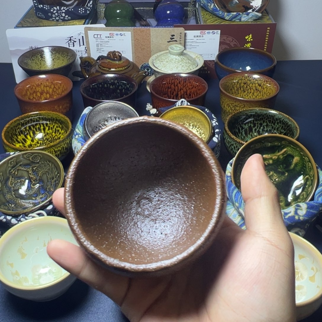 茶盏建阳建盏喝茶主人杯