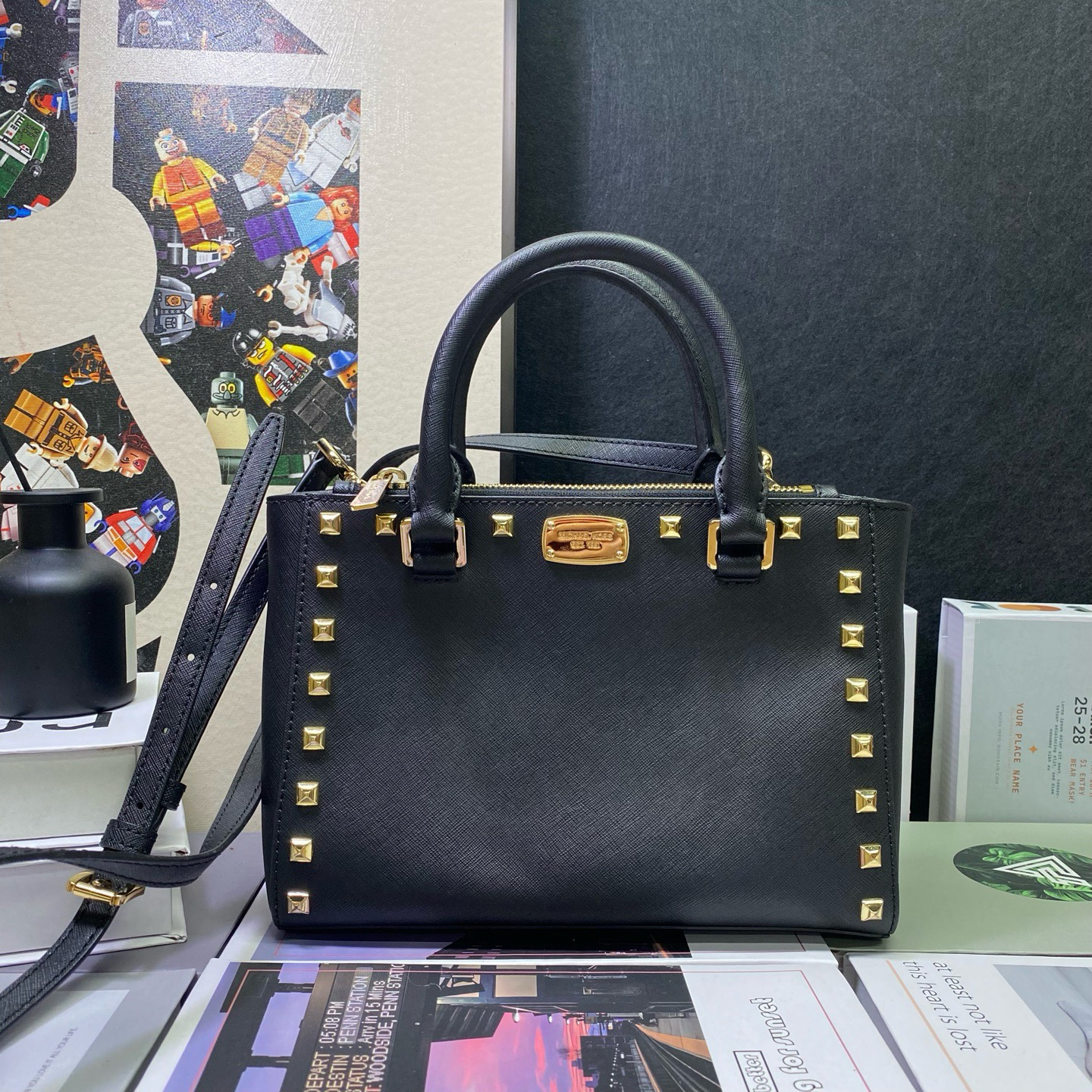 95新 MICHAEL KORS/迈克高仕 22421斜挎包25*18