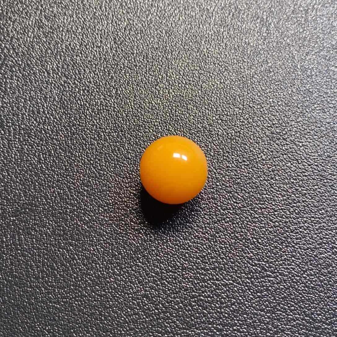 堕***麟石英质玉（缅黄）未镶嵌颈饰