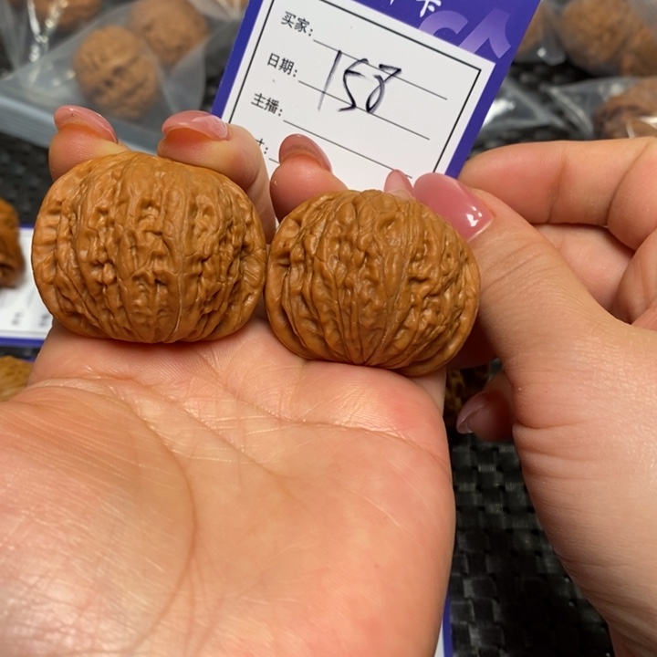 文玩核桃把件158铁锤41