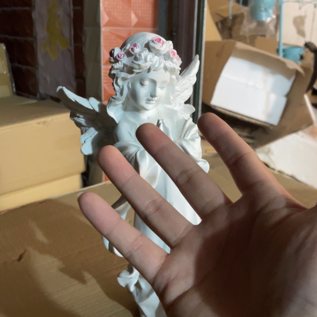 【闪购商品】树脂白色天使摆件