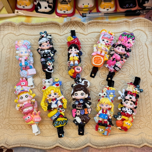 默认瑕疵，滴油珠奶油胶定型夹成品