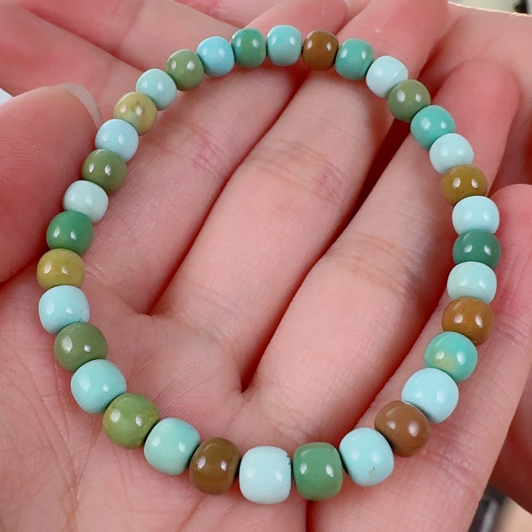 未镶嵌绿松石珠宝奇石