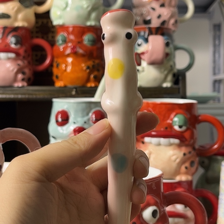 豆***儿粉色吸管可爱可爱可爱
