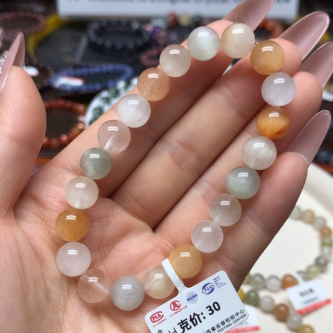 水晶手串未镶嵌手链