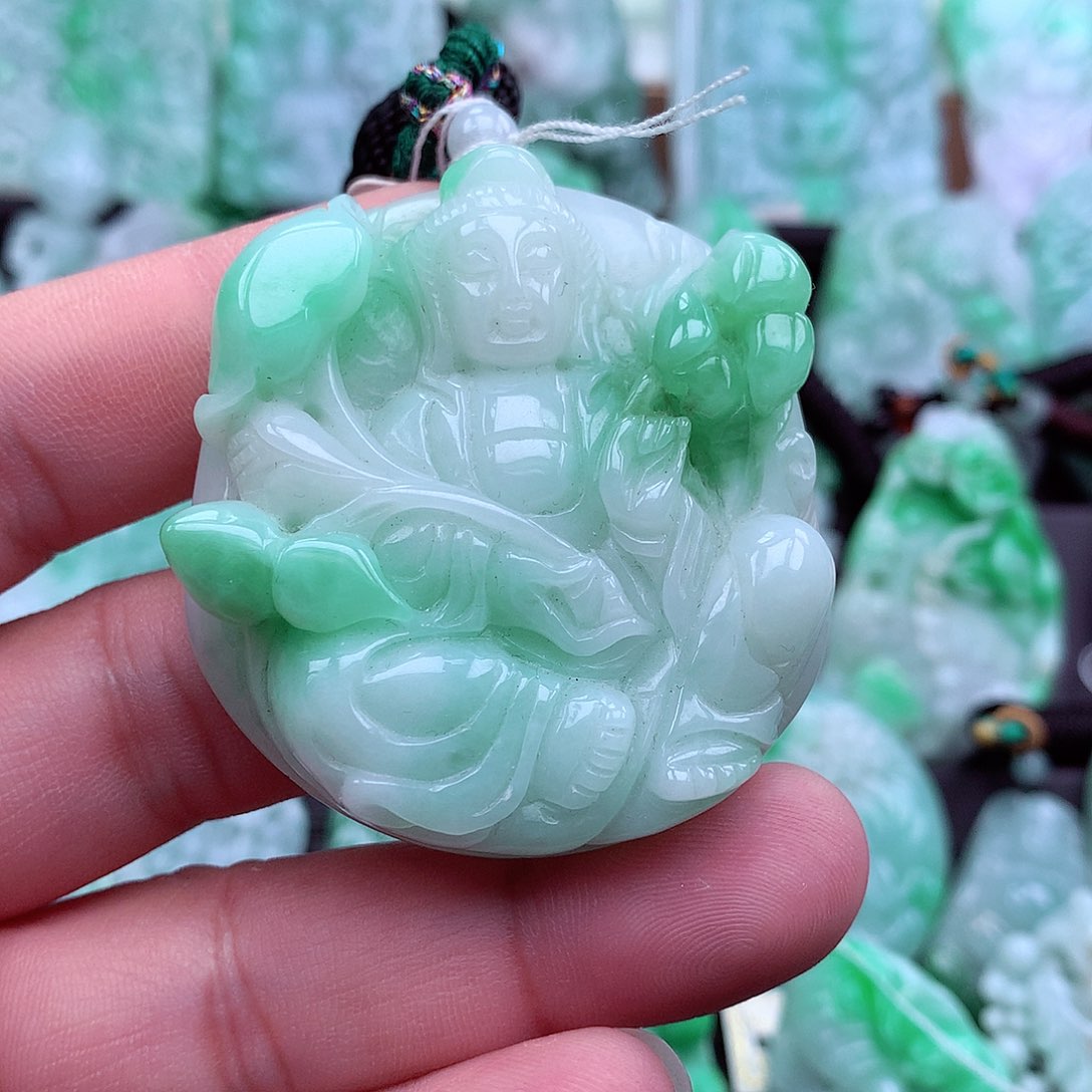 翡翠吊坠(不含链)未镶嵌